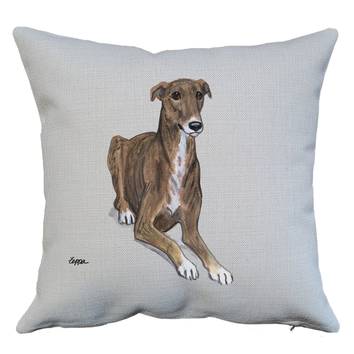 Greyhound Throw Pillow