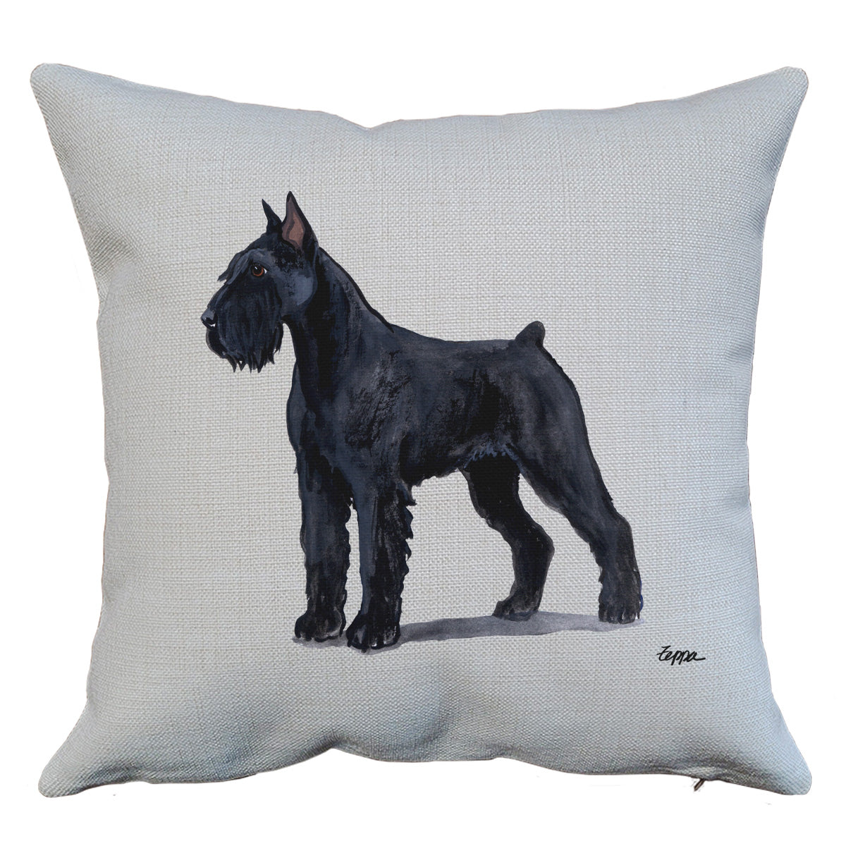 Giant Schnauzer Throw Pillow