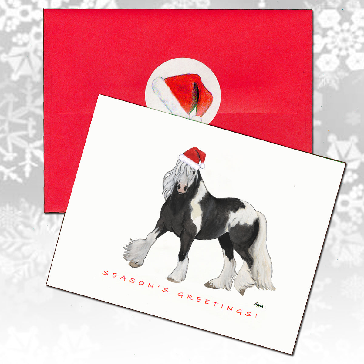 Gypsy Vanner Christmas Cards