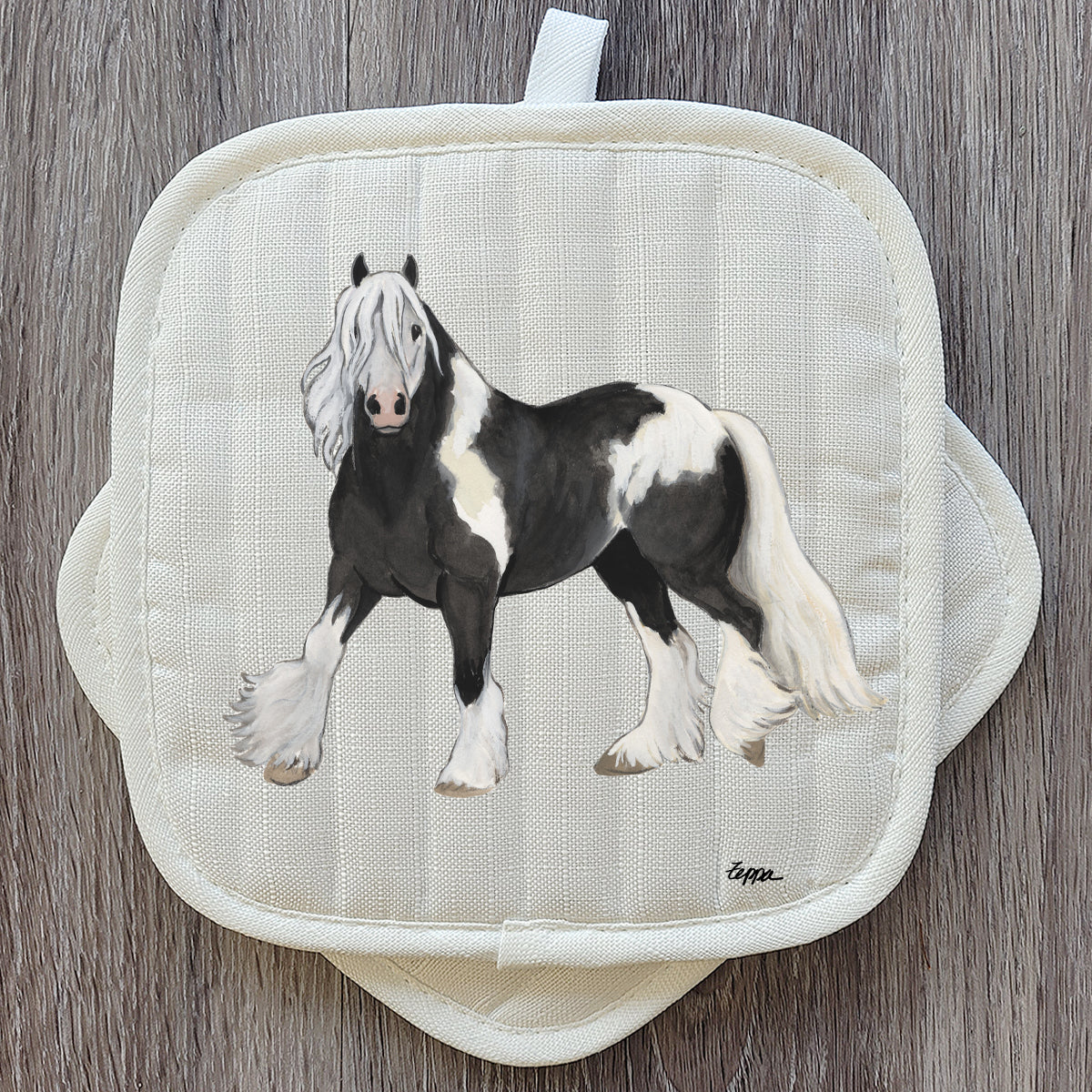 Gypsy Vanner Pot Holder Set