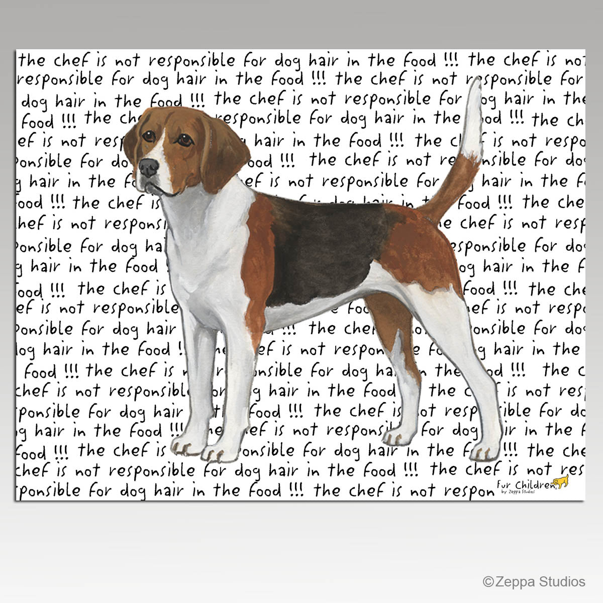 Harrier Tempered Glass Cutting Board - the chef is not responsible for dog hair in the food background.