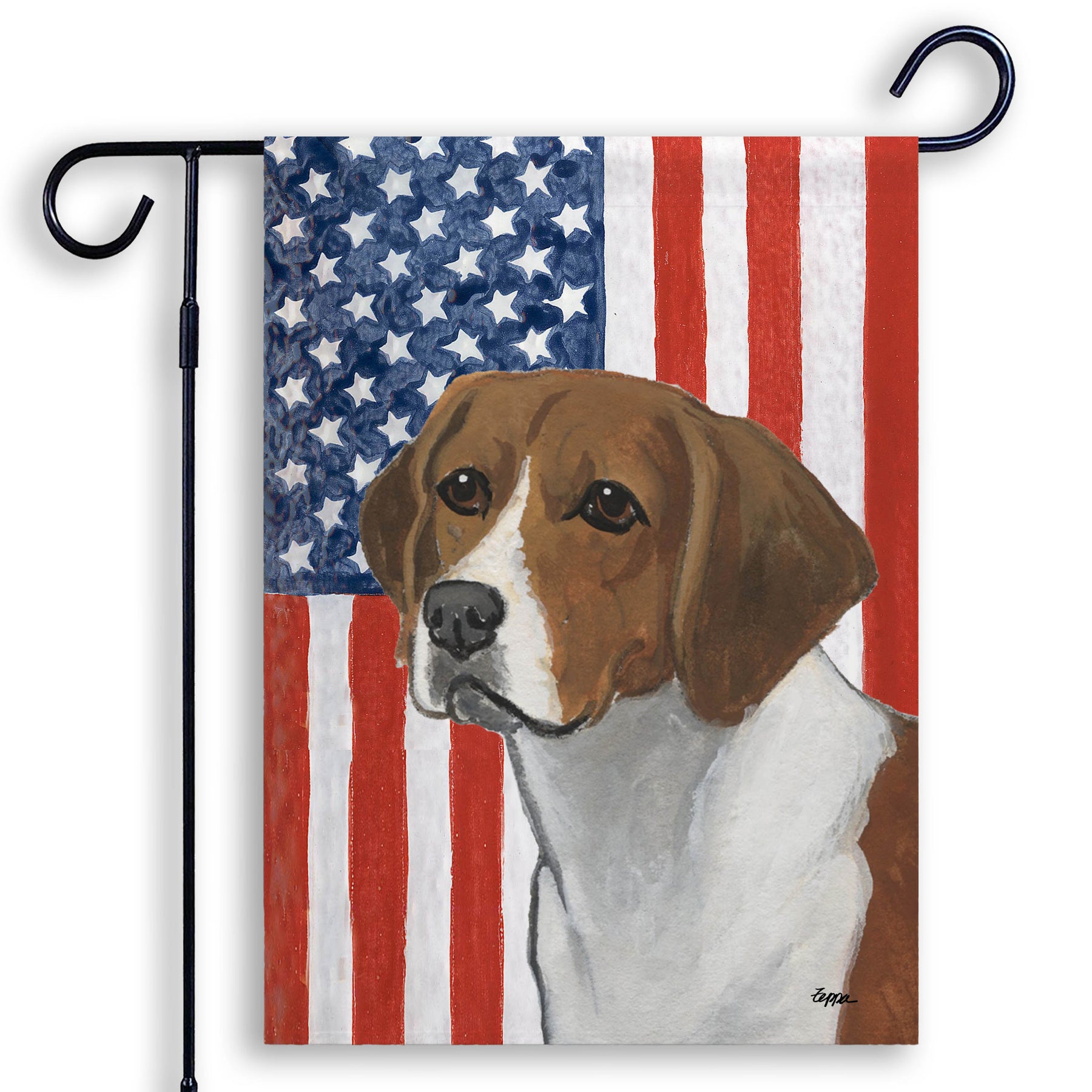 Harrier Americana Garden Flag