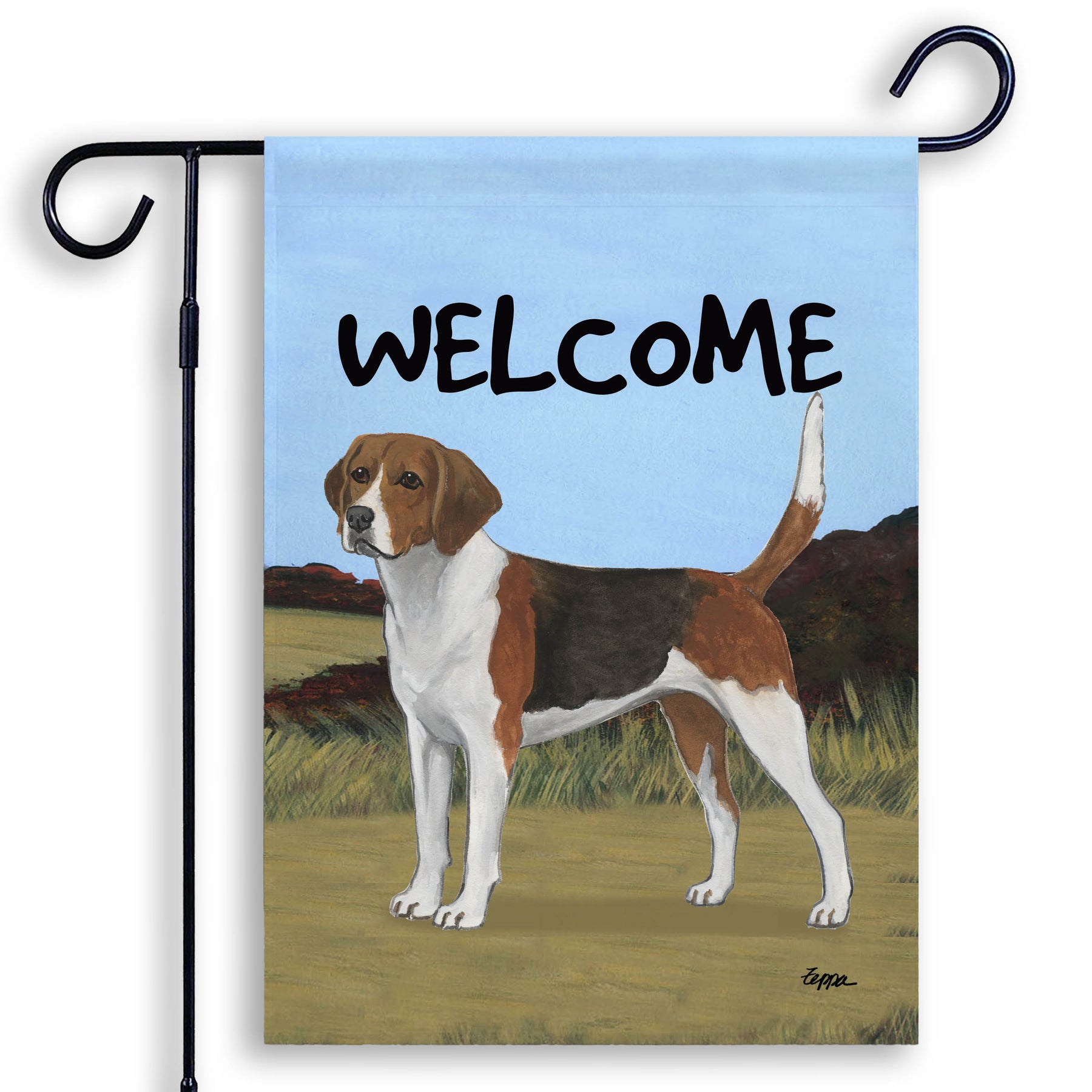 Harrier Scenic Garden Flag