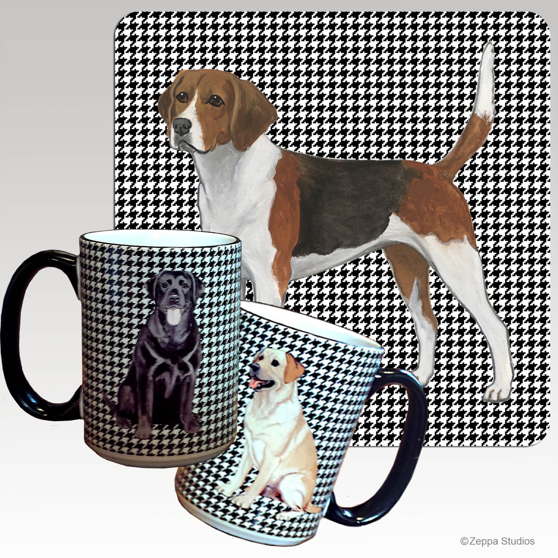 Harrier Houndstooth Mug