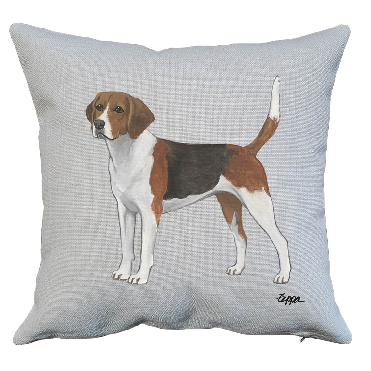 Harrier Linen Throw Pillow