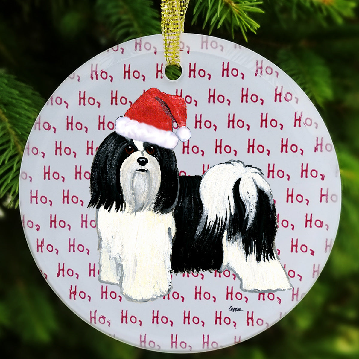 Havanese Christmas Ornament