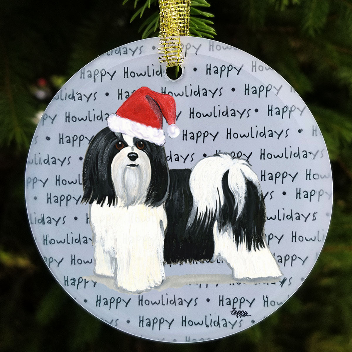 Havanese Christmas Ornament