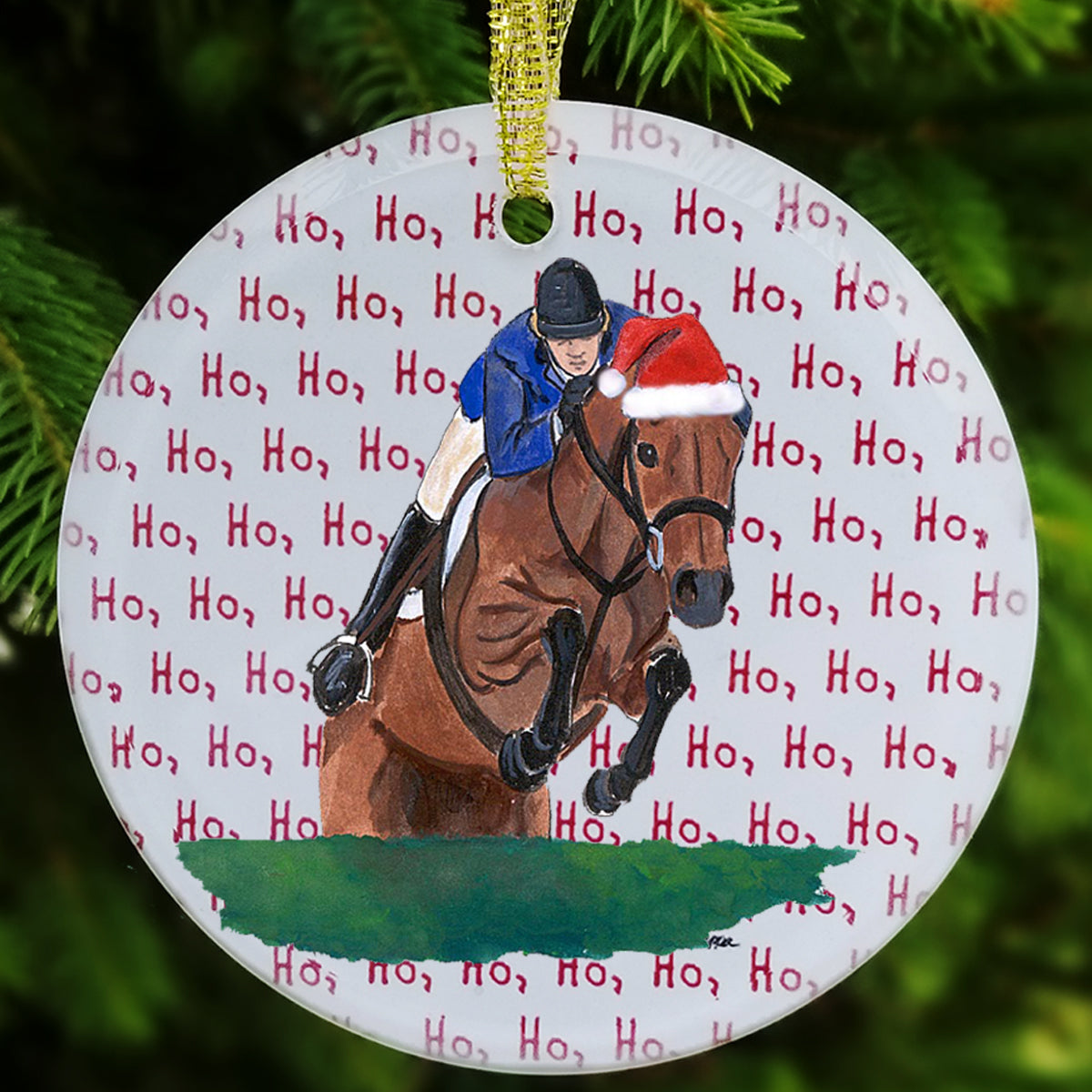 Hunter Jumper Christmas Ornaments