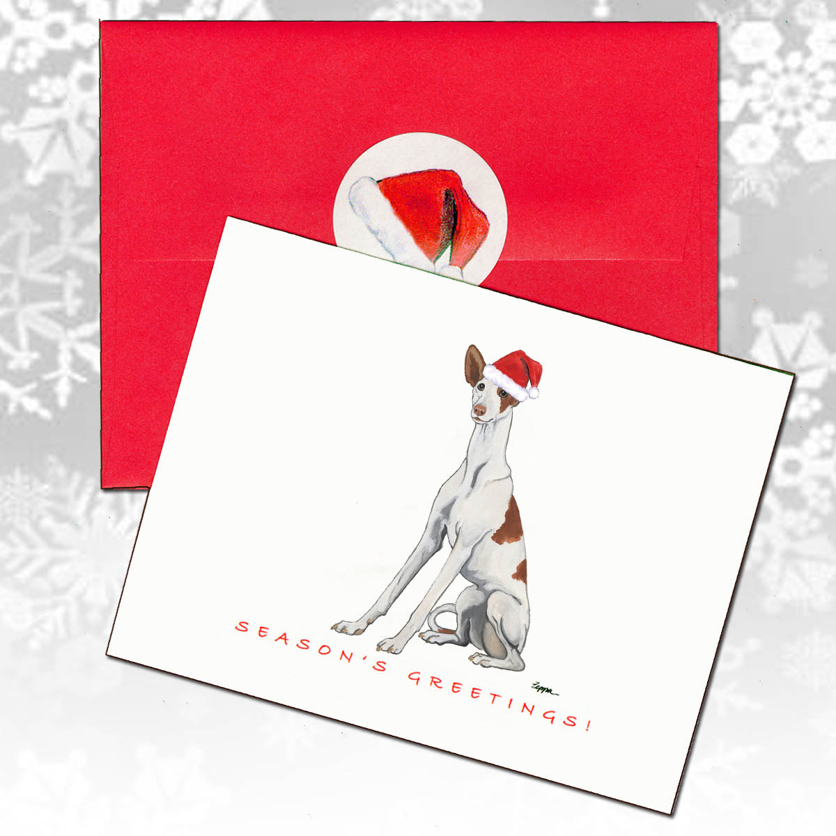 Ibizan Hound Christmas Cards