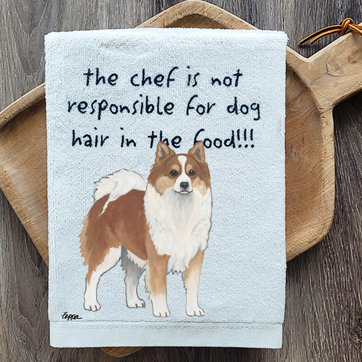Icleandic Sheepdog Kitchen Towel