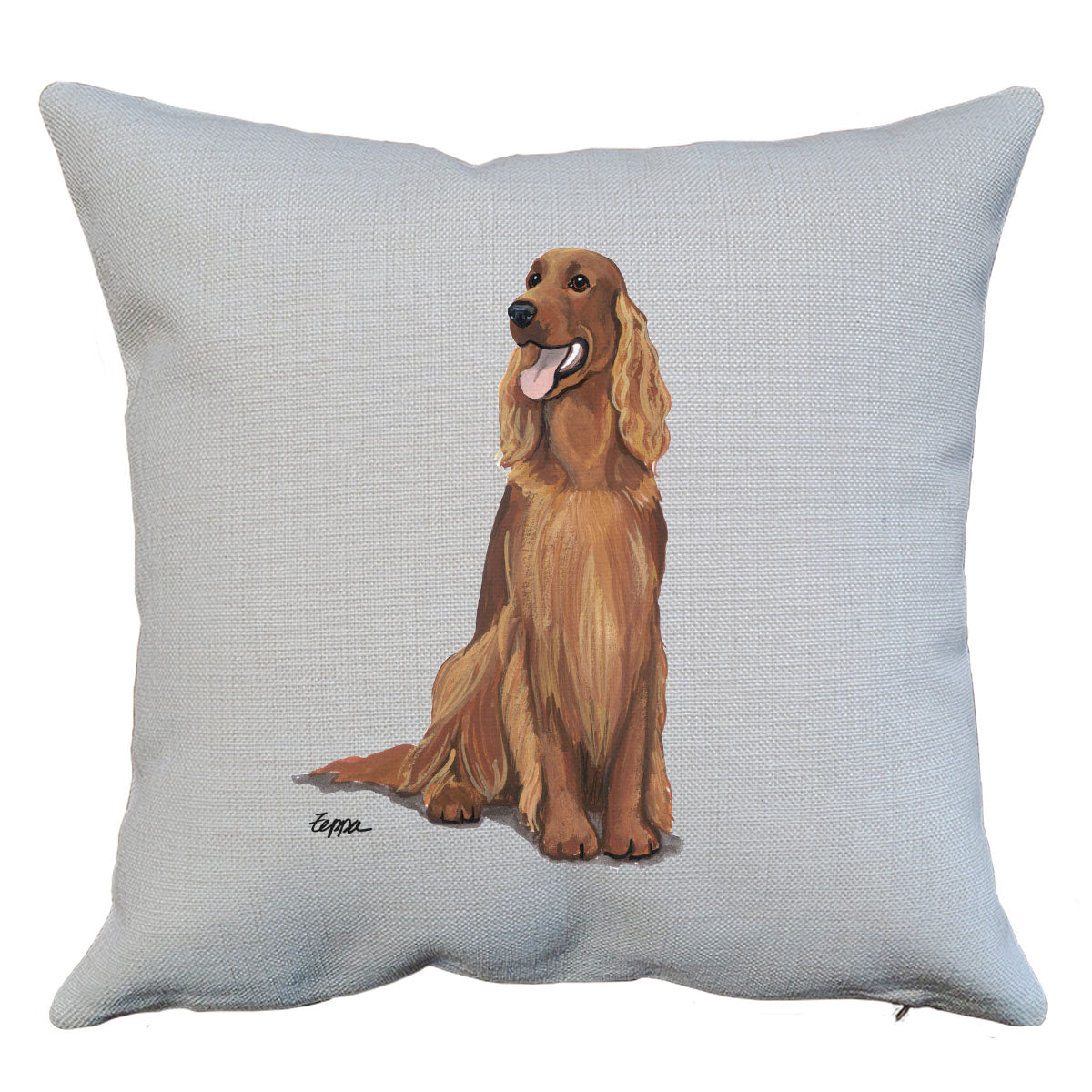 Irish Setter Throw Pillow