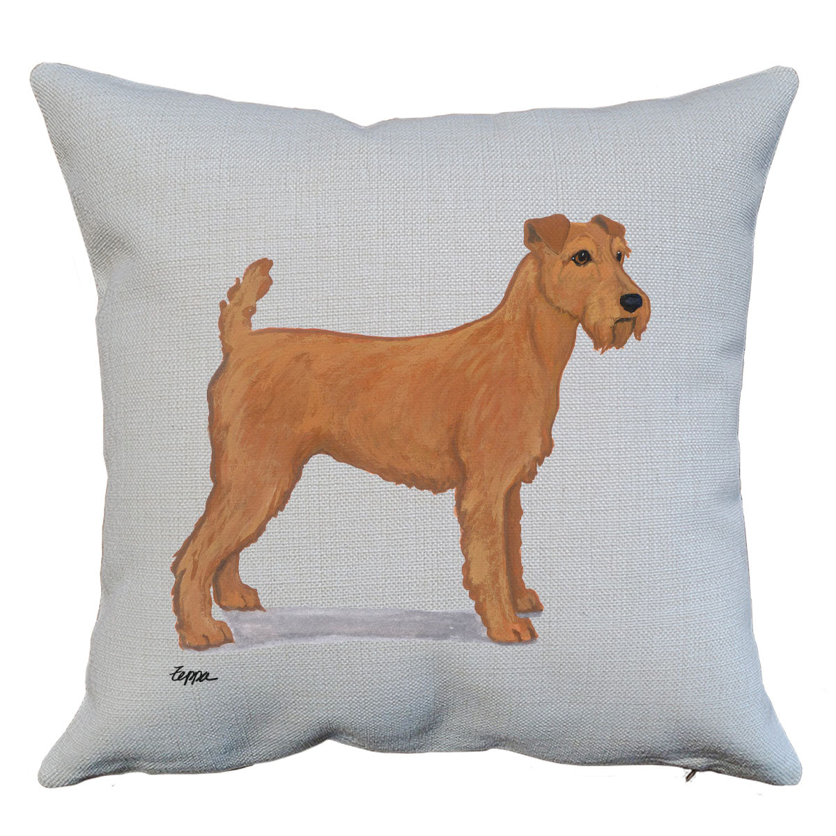 Irish Terrier Throw Pillow