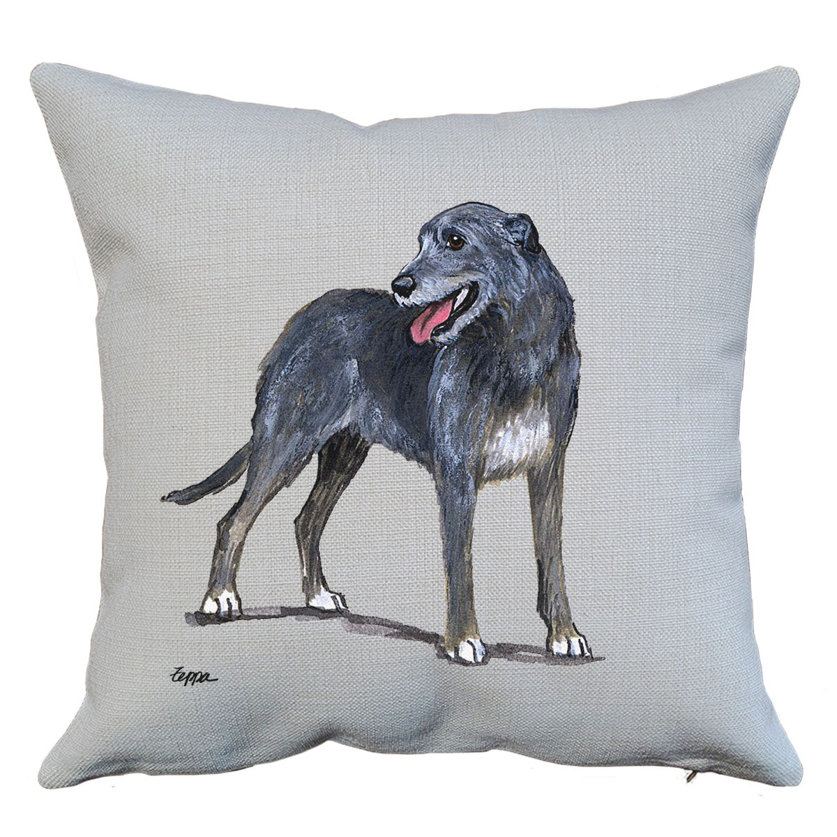 Irish Wolfhound Throw Pillow