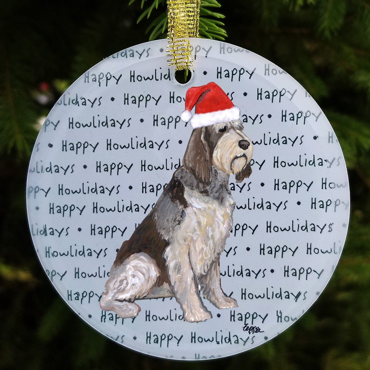 Italian Spinone Christmas Ornaments