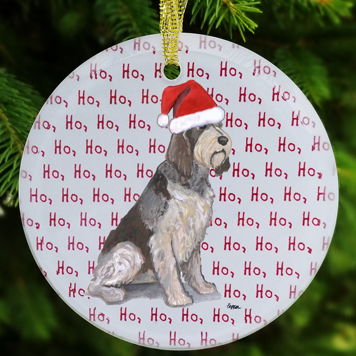 Italian Spinone Christmas Ornaments