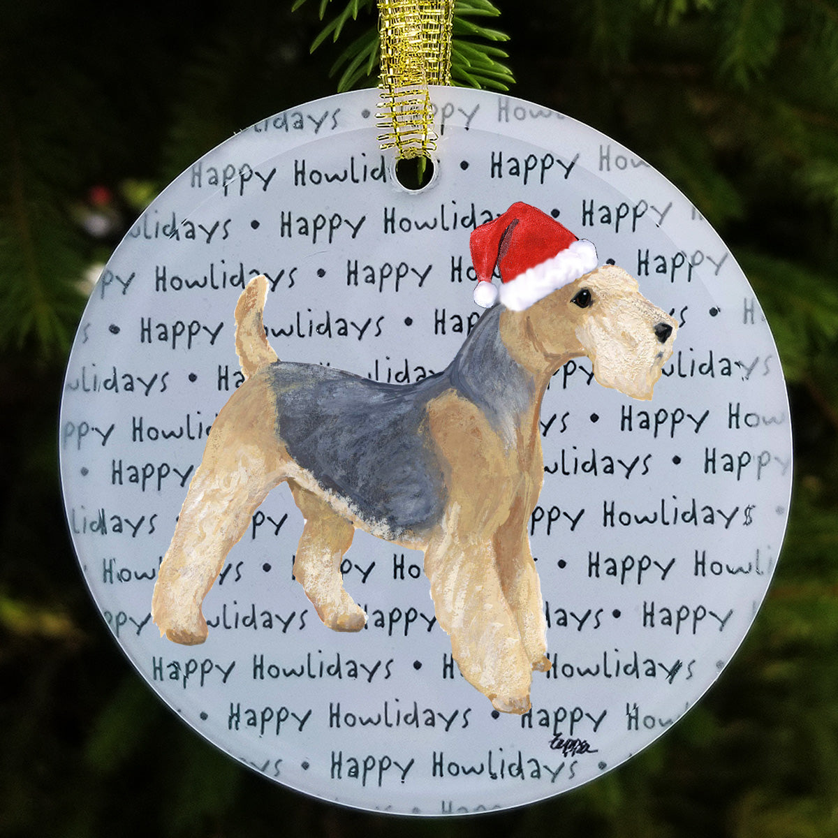 Lakeland Terrier Christmas Ornaments