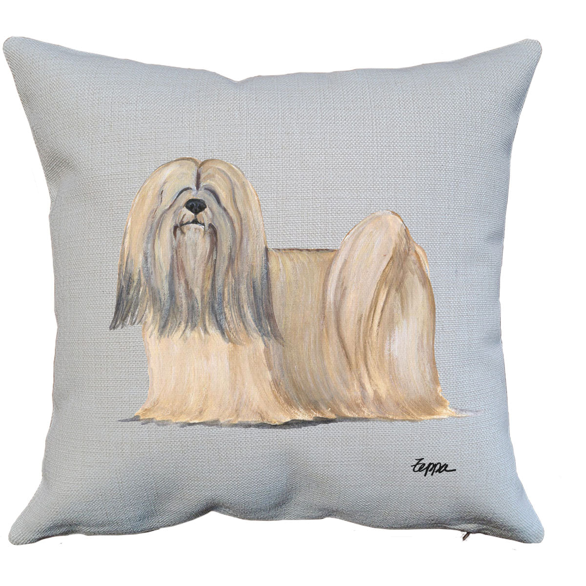 Lhasa Apso Throw Pillow