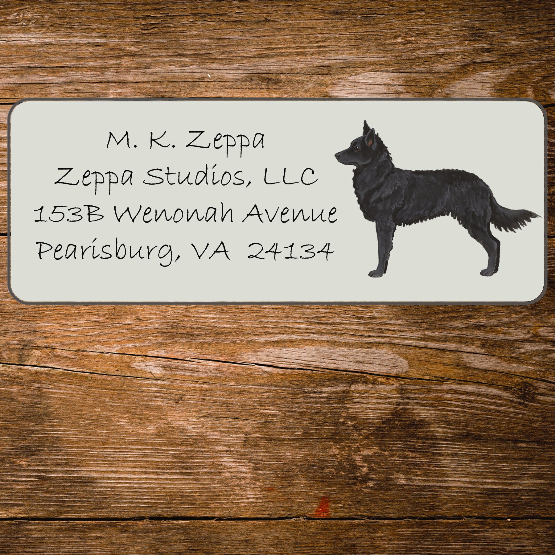 Mudi Return Address Label