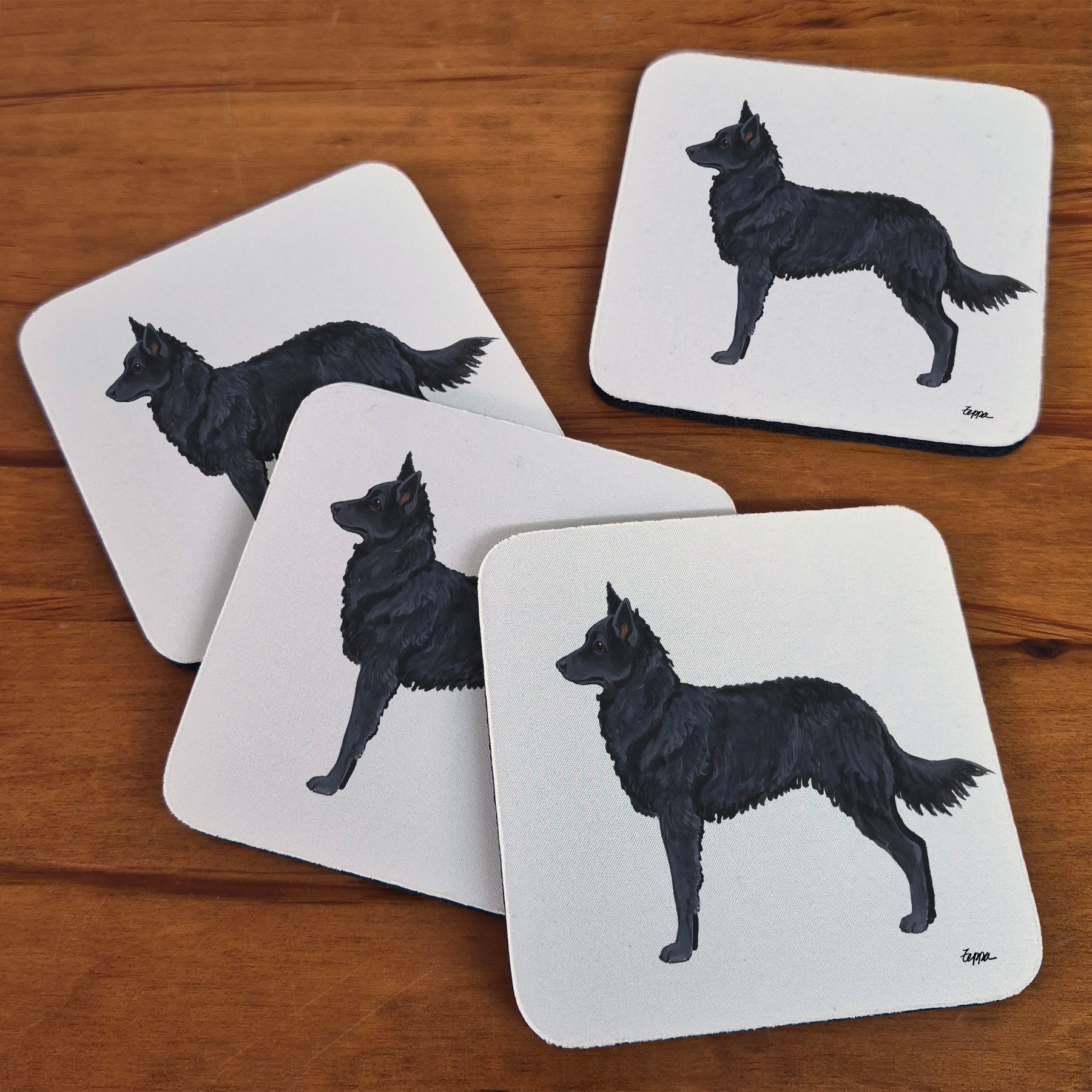 Mudi Beverage Coasters