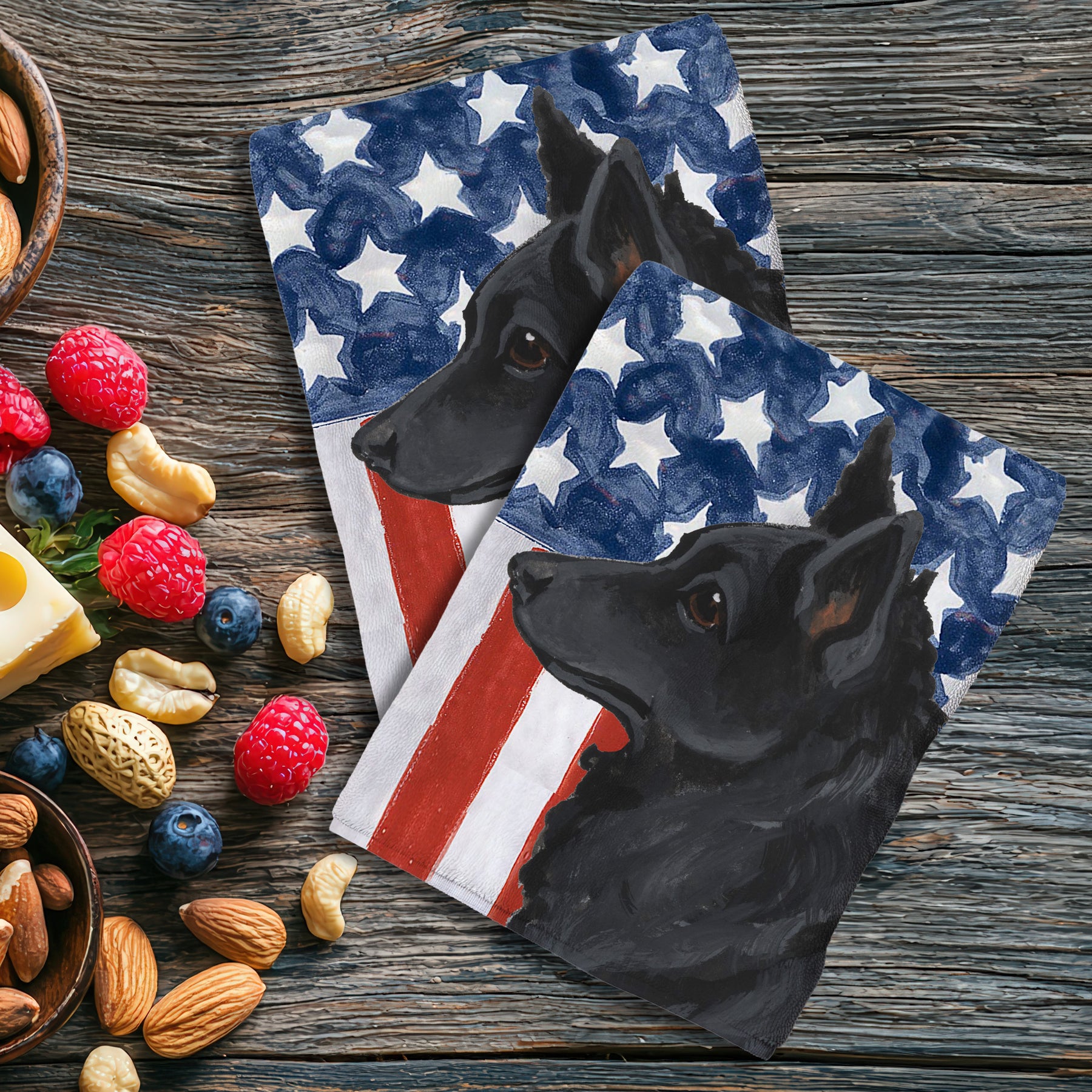 Mudi Americana Kitchen Towels