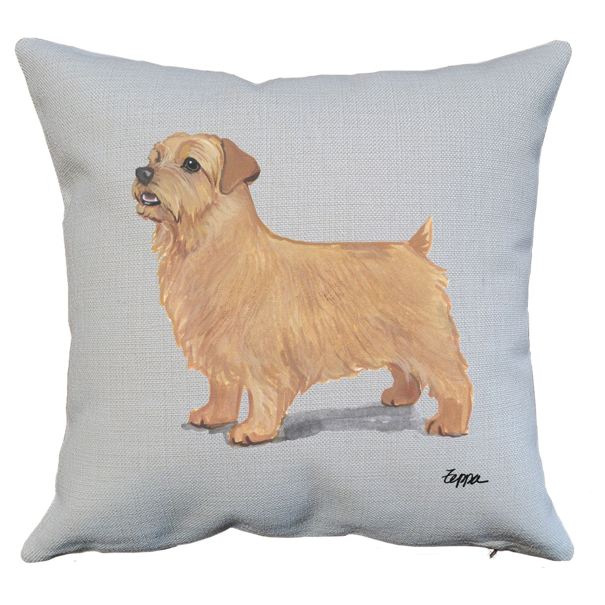 Norfolk Terrier Throw Pillow