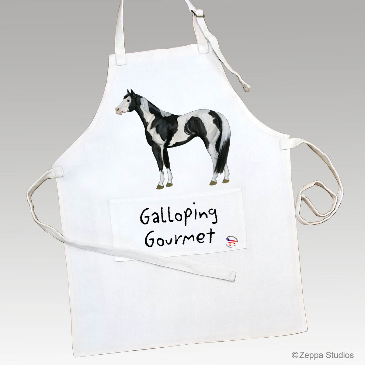 Paint Horse Apron Design