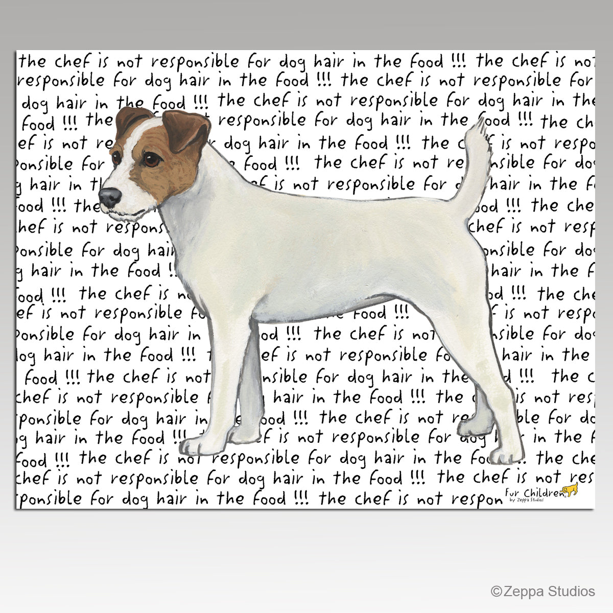 Parson Russell Terrier Tempered Glass Cutting Board