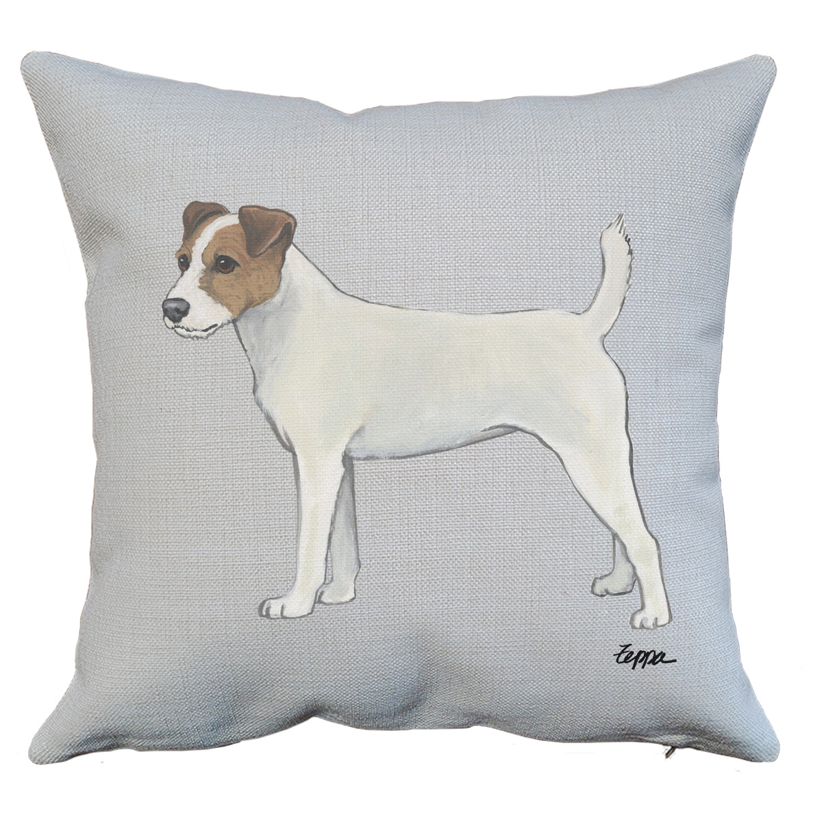 Parson Russell Terrier Throw Pillow