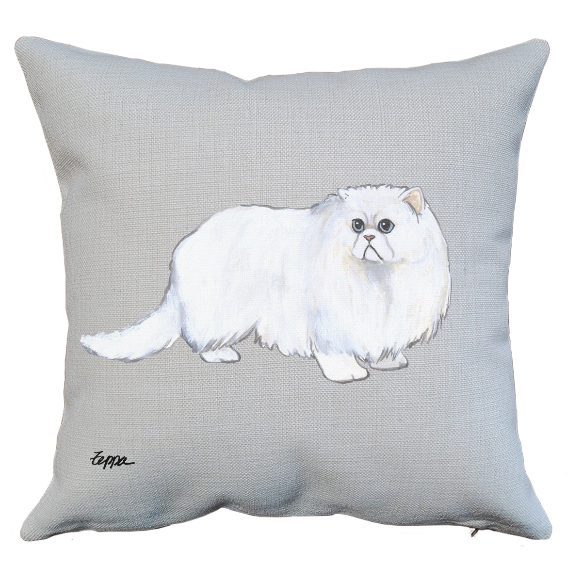 Persian Cat Throw Pillow