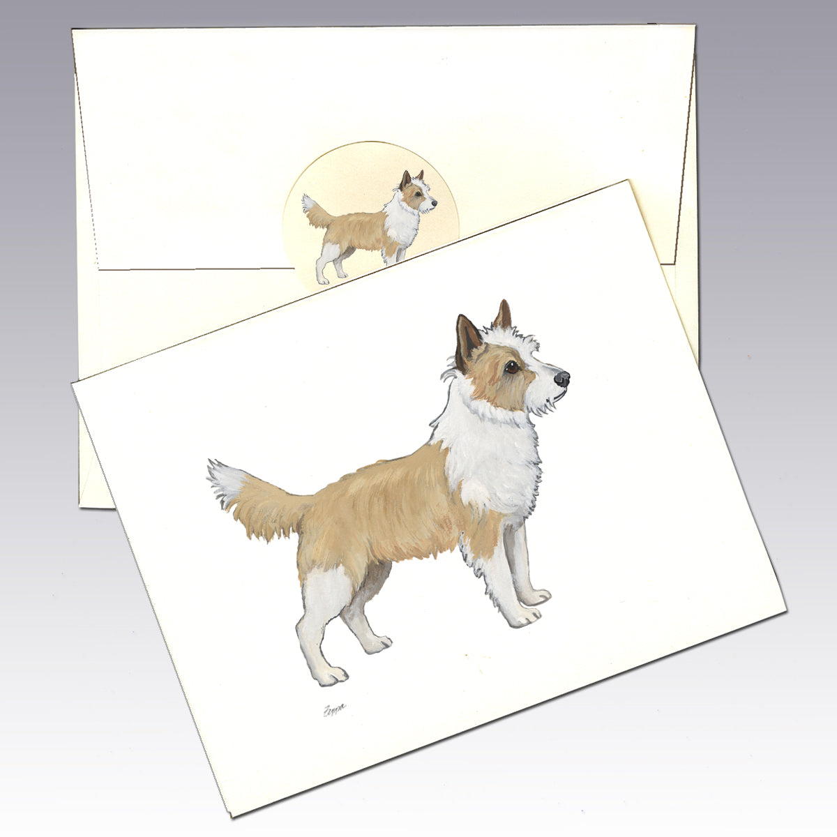 Portuguese Podengo Pequeno note cards.