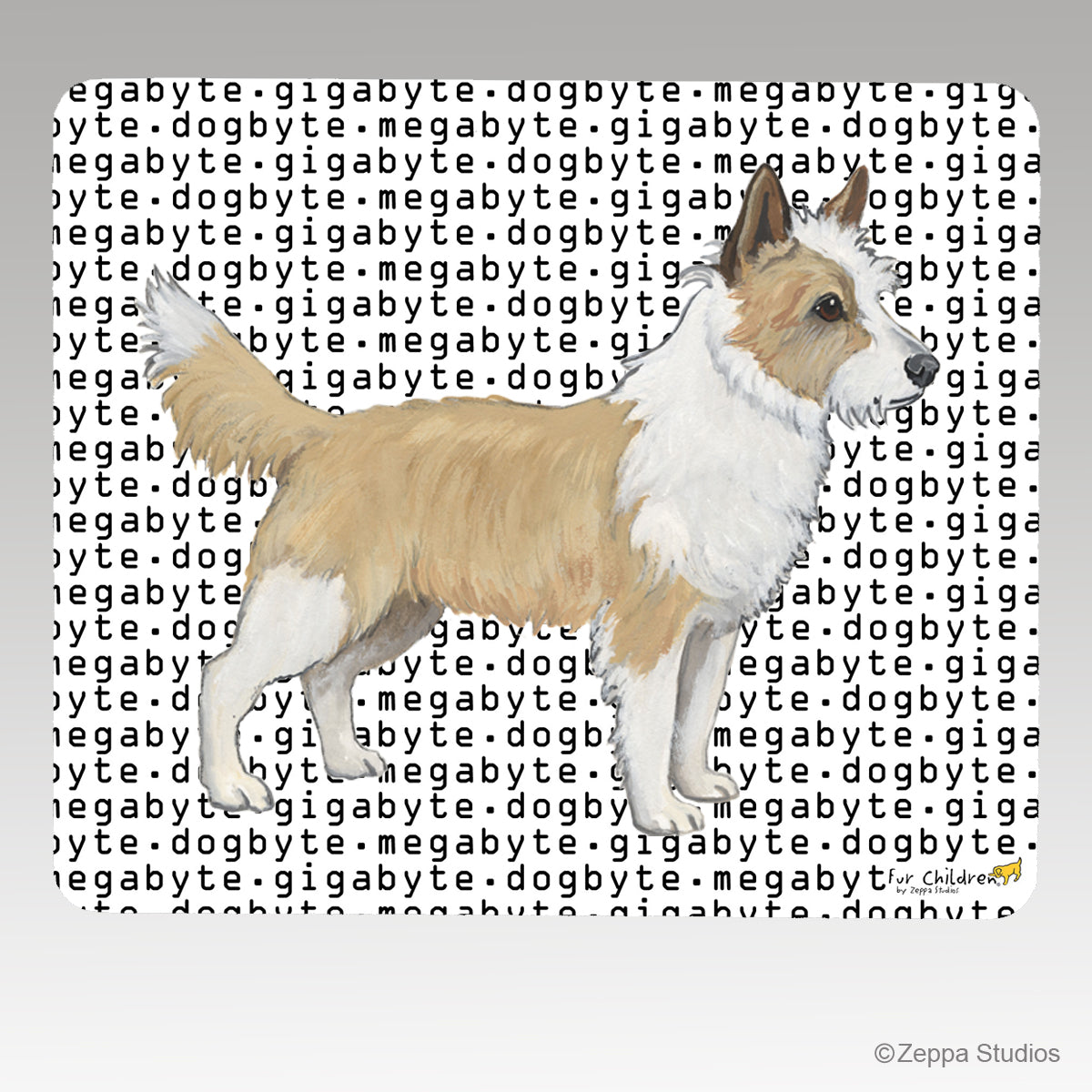 Portuguese Podengo Pequeno Mega Giga Dog Byte Mouse Pad