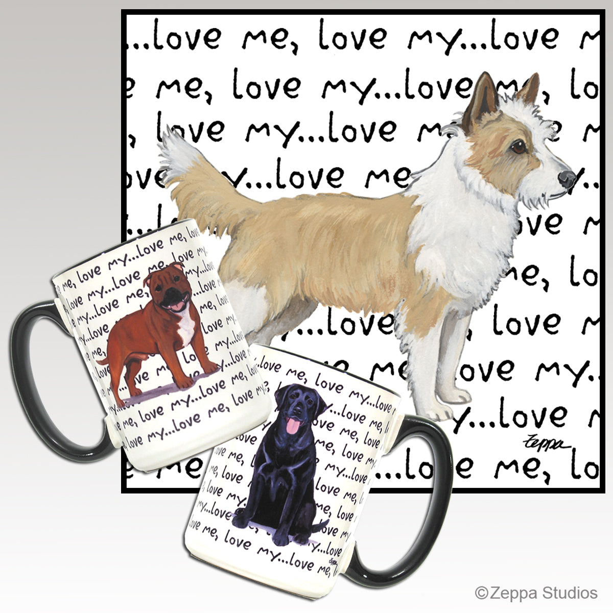 Portuguese Podengo Pequeno love me mug