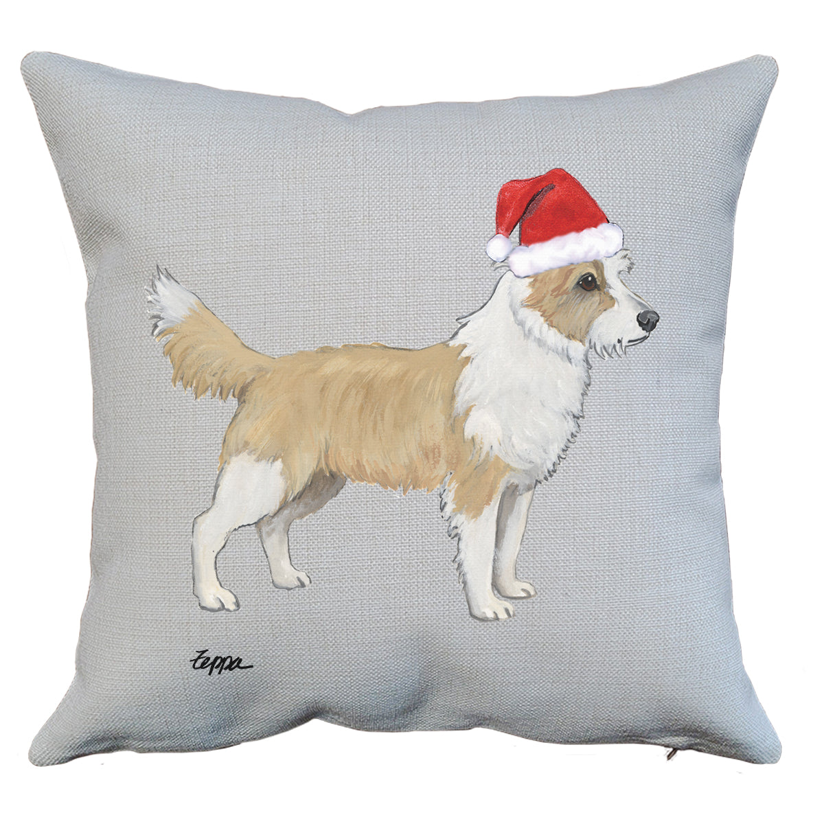 Portuguese Podengo Pequeno Santa Pillow
