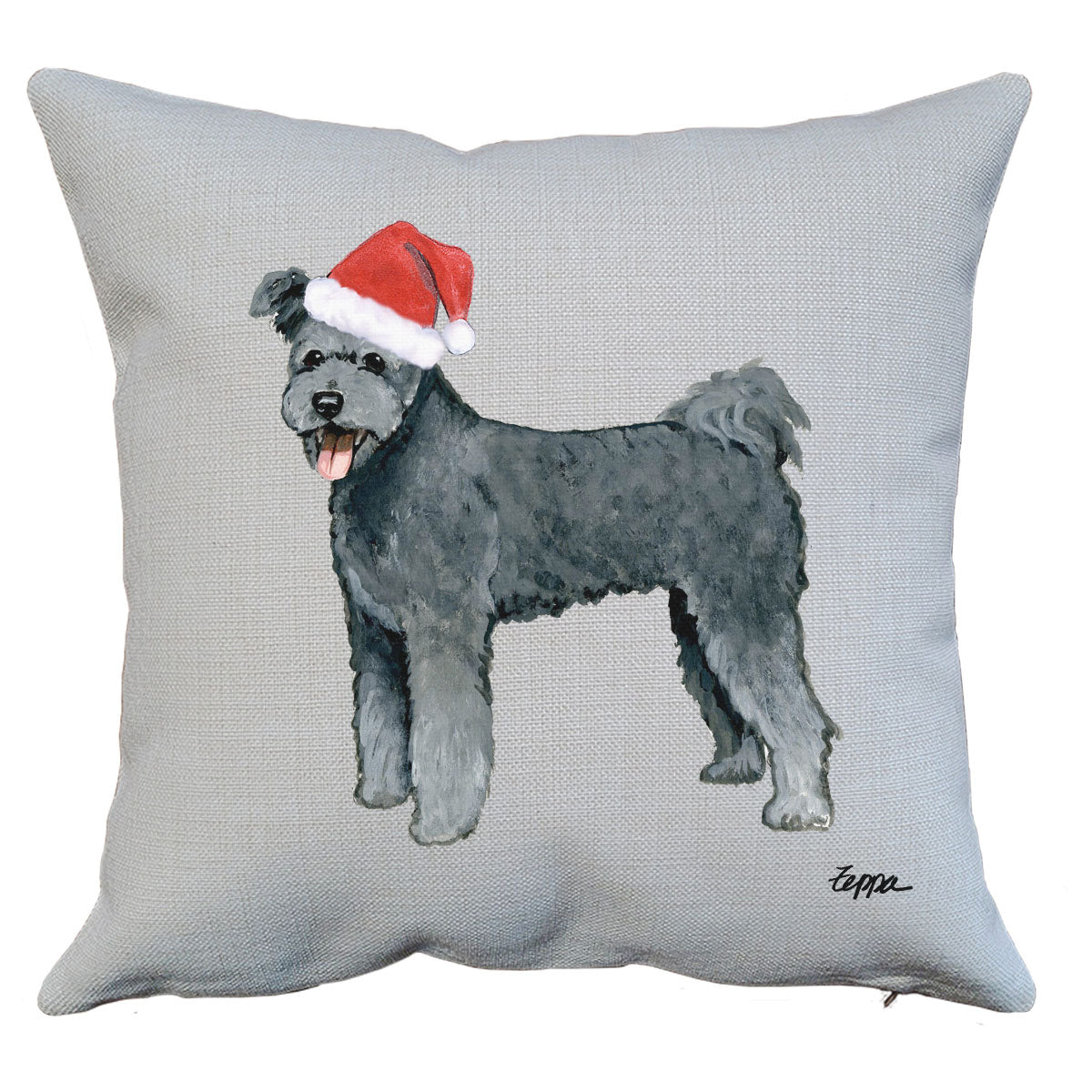 Pumi Santa Pillow