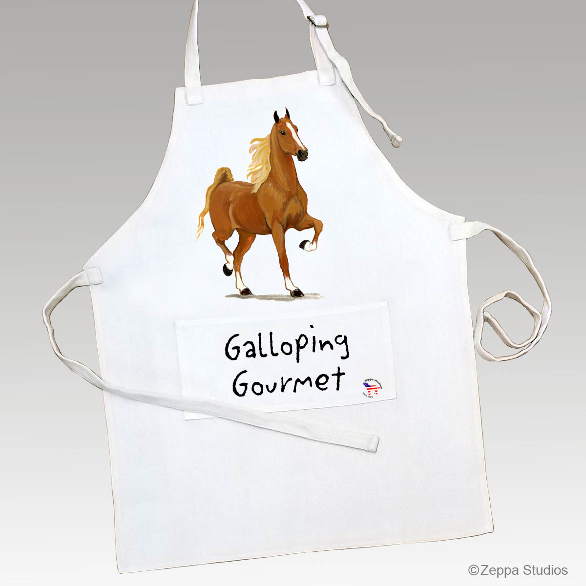 Saddlebred Horse Apron Design