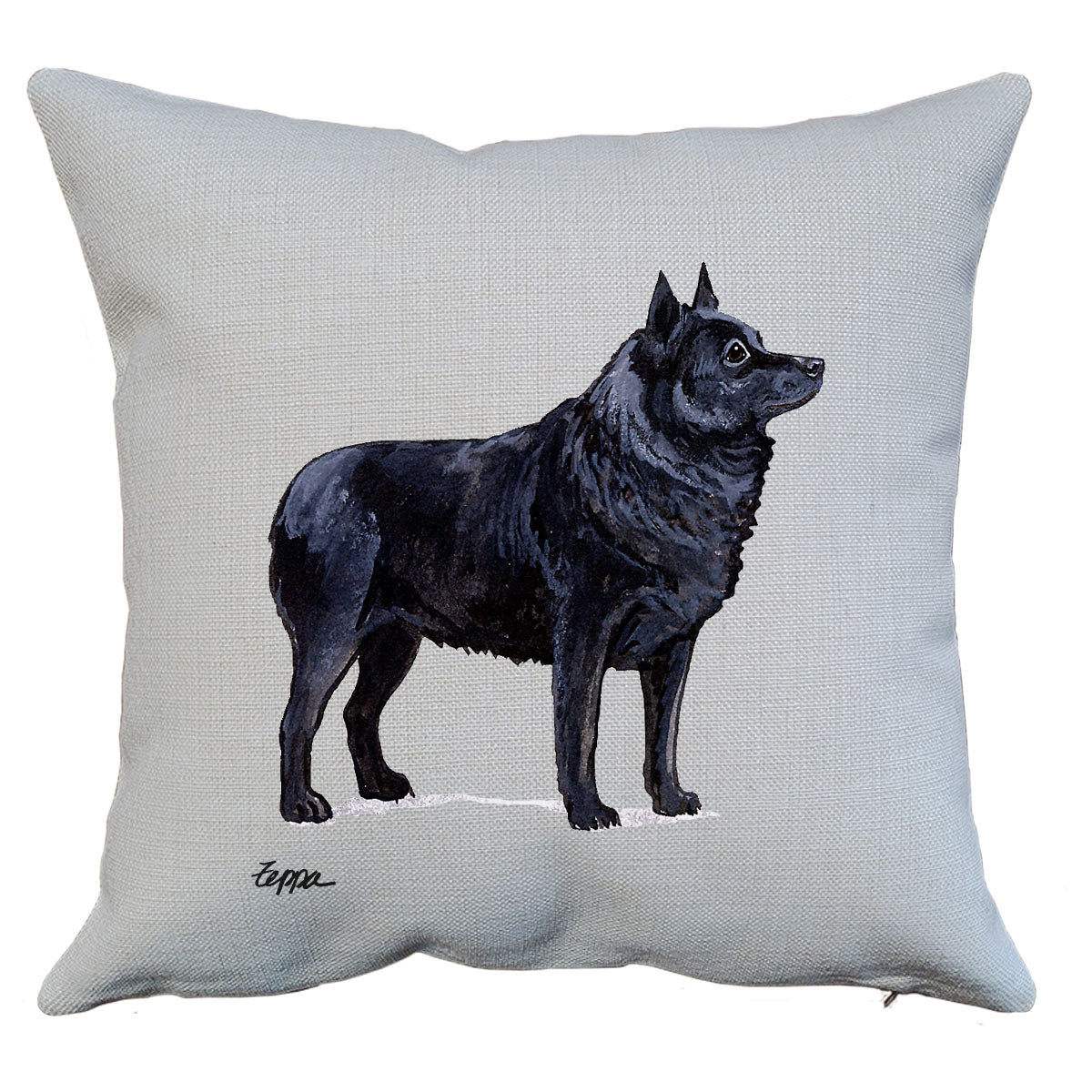 Schipperke Throw Pillow