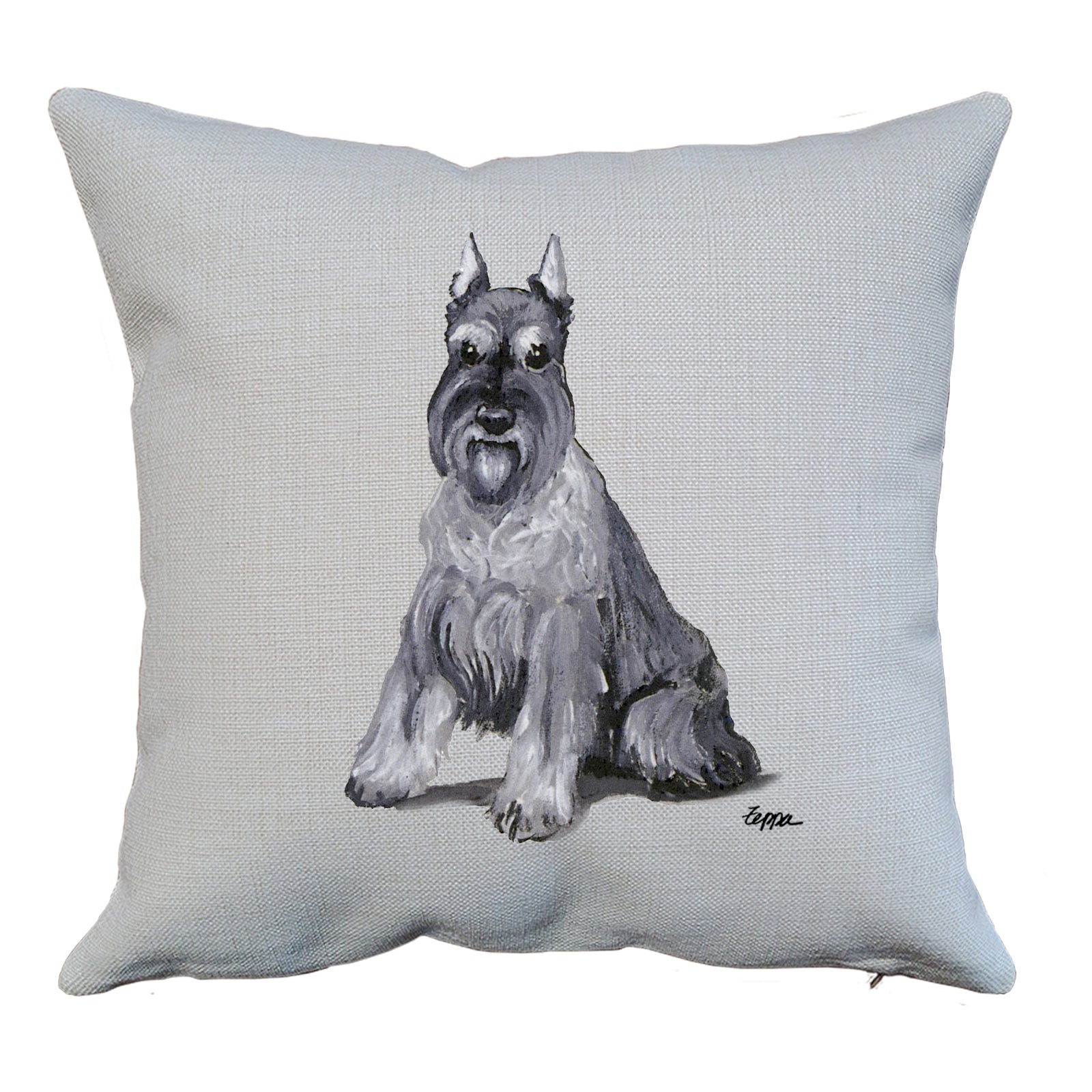 Schnauzer Pillow