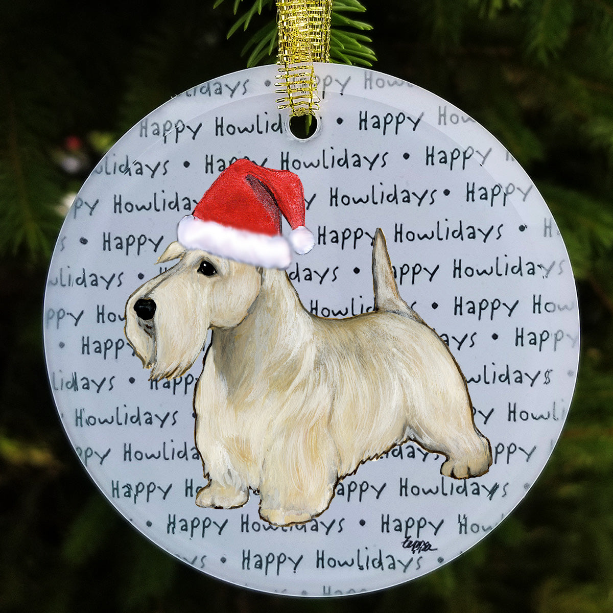 Scottish Terrier Christmas Ornaments