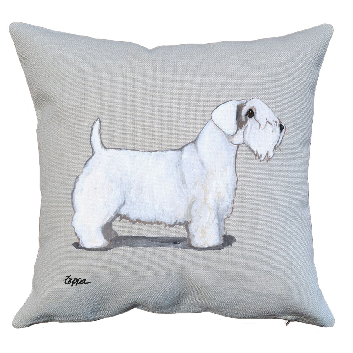 Sealyham Terrier Throw Pillow