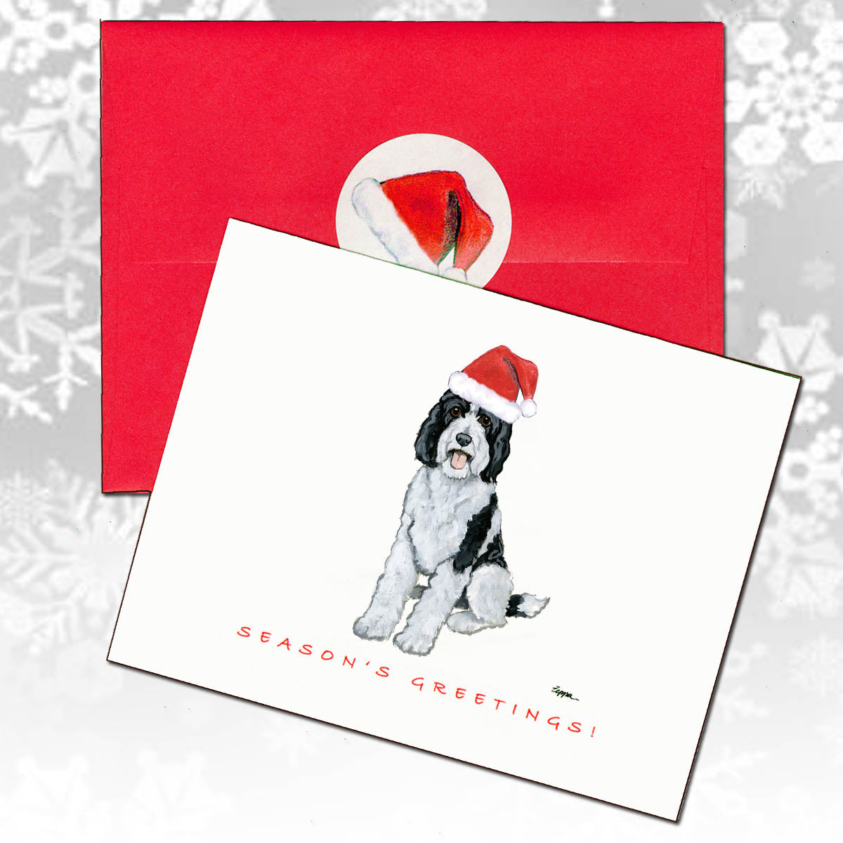 Sheepadoodle Christmas Cards