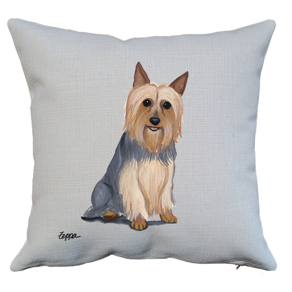 Silky Terrier Throw Pillow