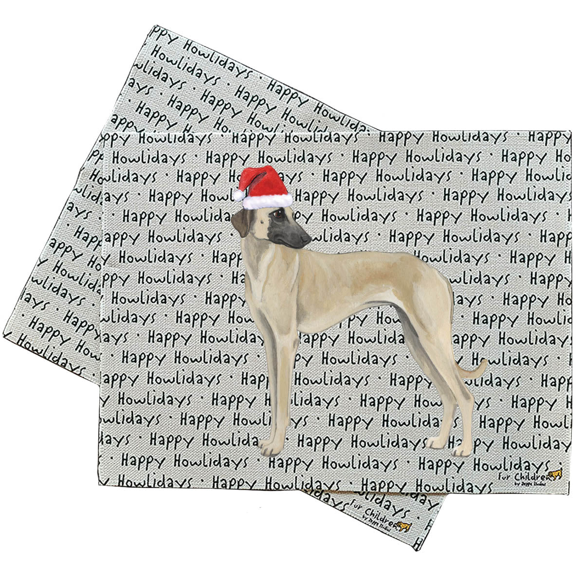 Sloughi Howliday Placemats