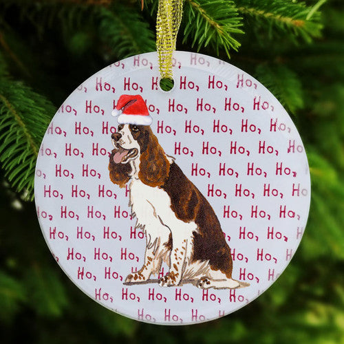 Springer Spaniel Christmas Ornaments