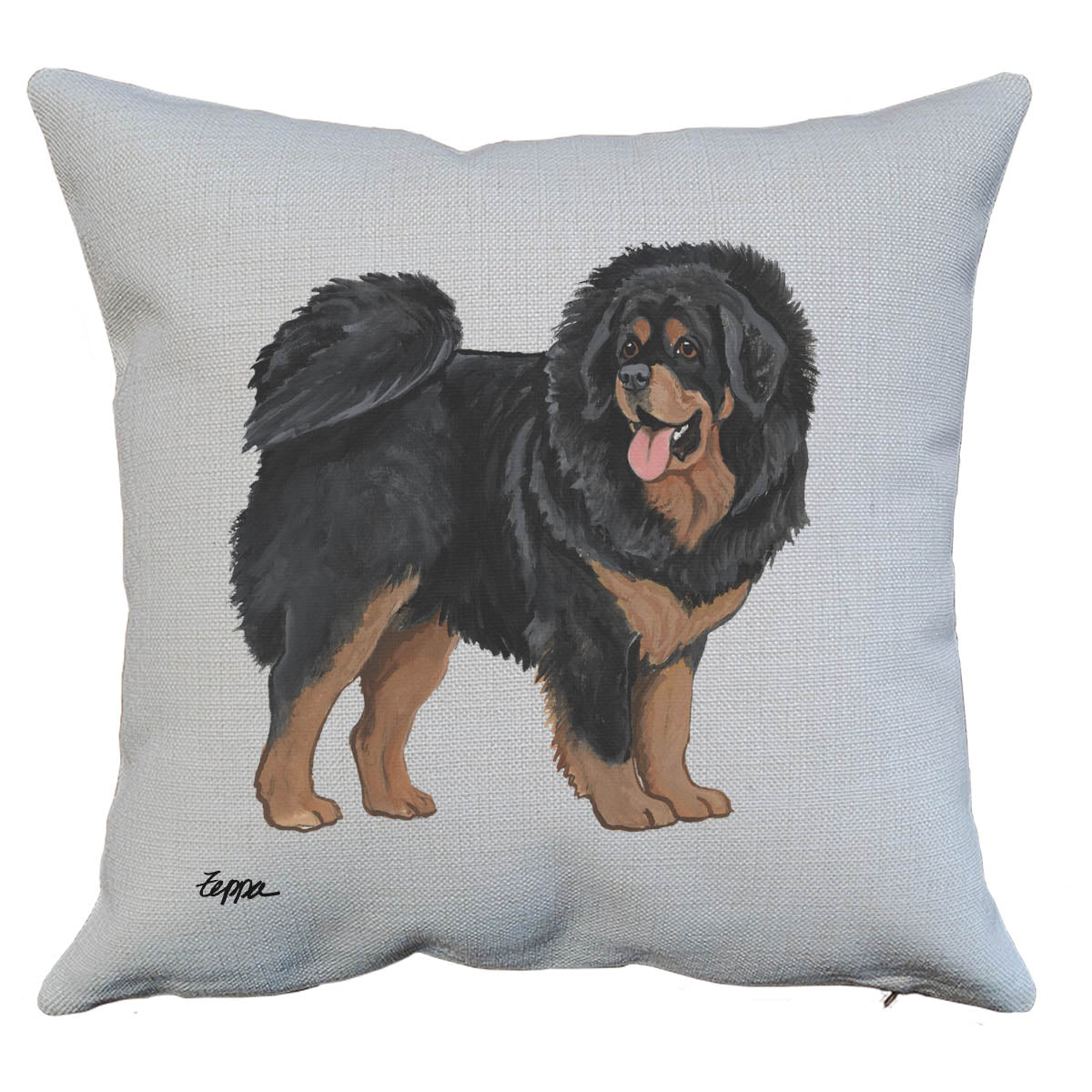 Tibetan Mastiff Throw Pillow