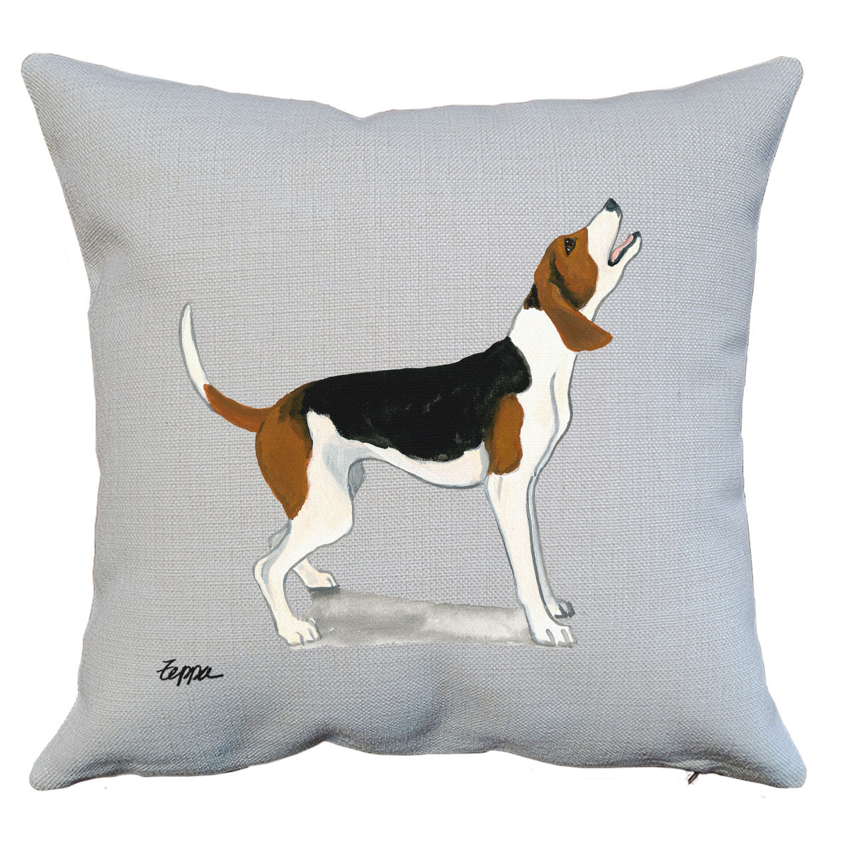 Treeing Walker Coonhound Throw Pillow