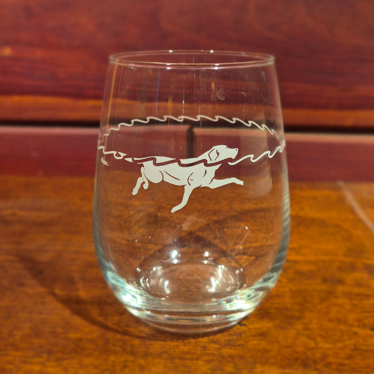 Waterdog Stemless Wine Glasses