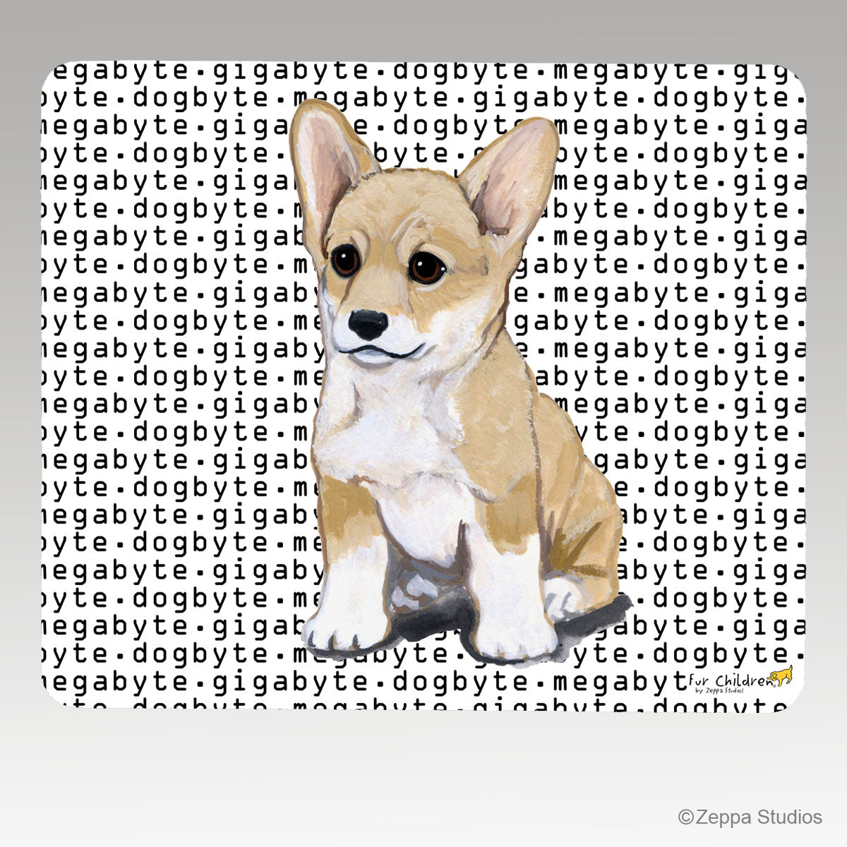 Pembroke Welsh Corgi Megabyte Mouse Pad