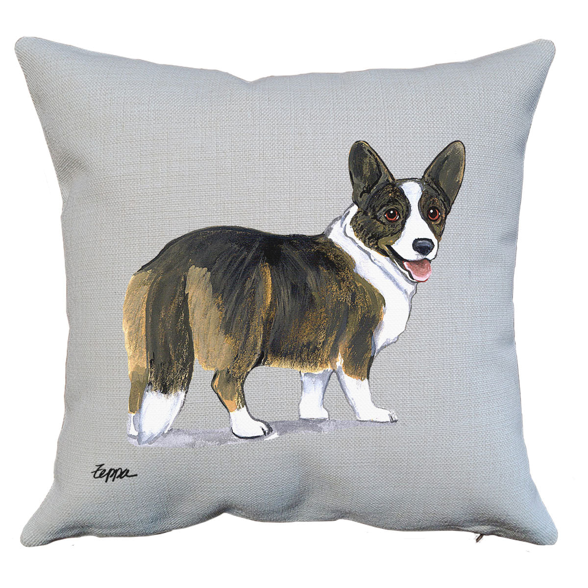 Cardigan Welsh Corgi Throw Pillow