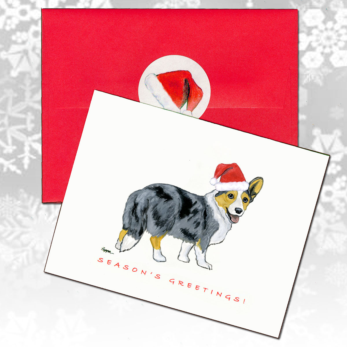 Cardigan Welsh Corgi Christmas Cards