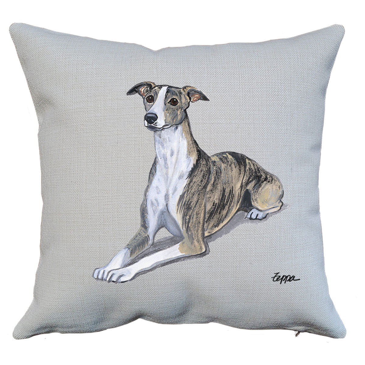 Whippet Throw Pillow